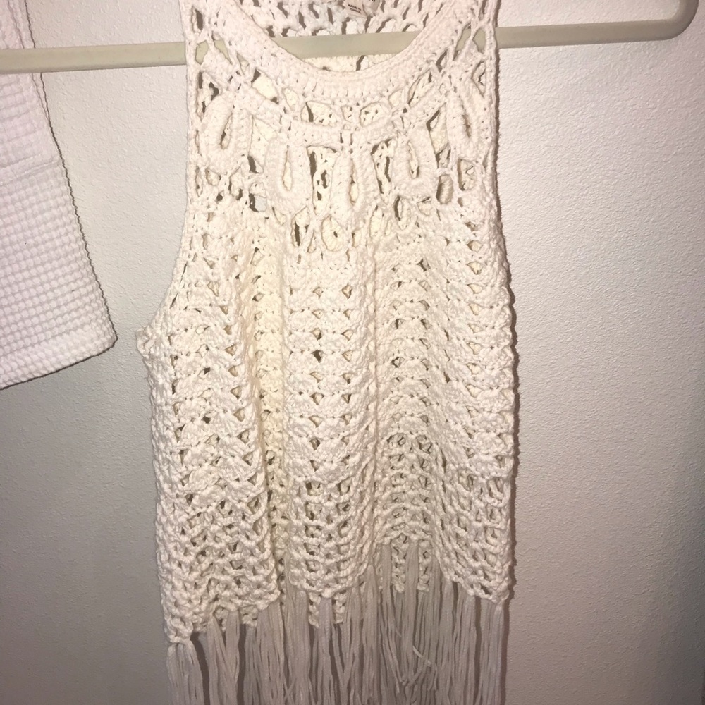 knit crotchet top!